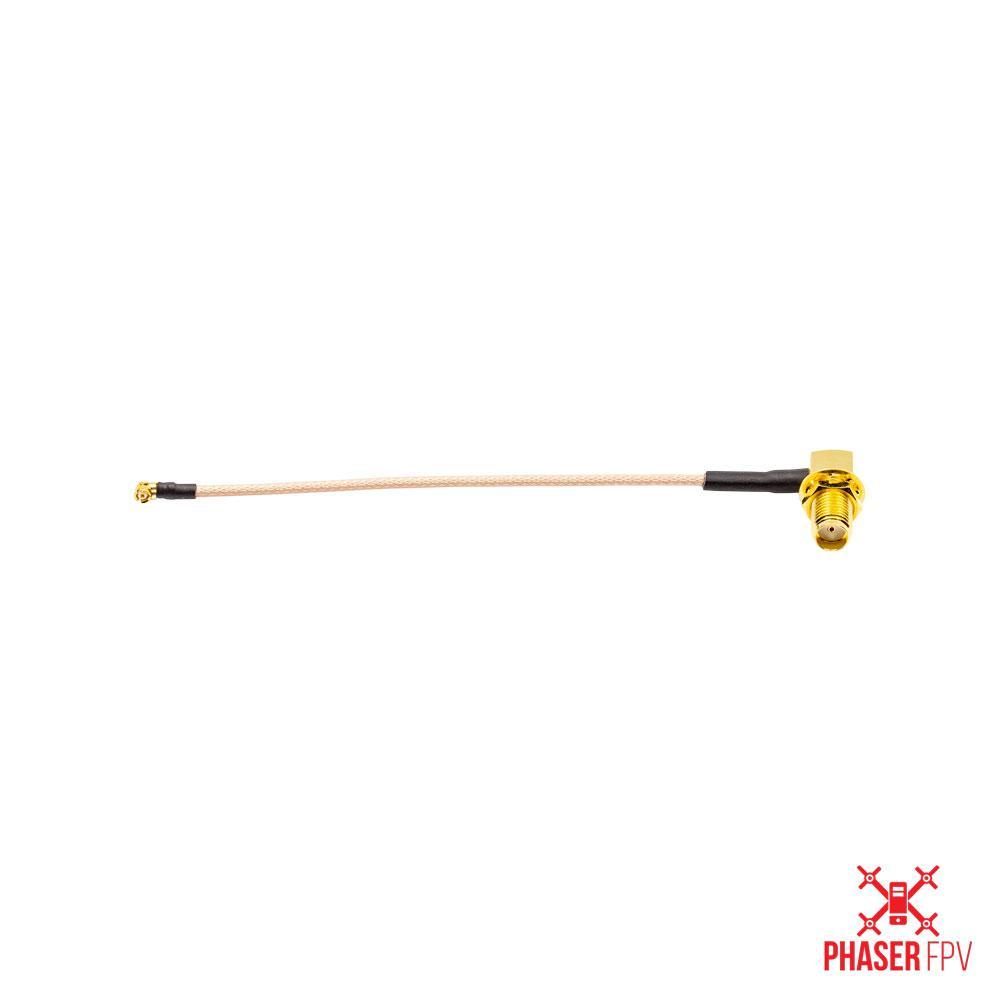 90 Degree SMA U.FL PIGTAIL (For Unify or other VTX) 10cm