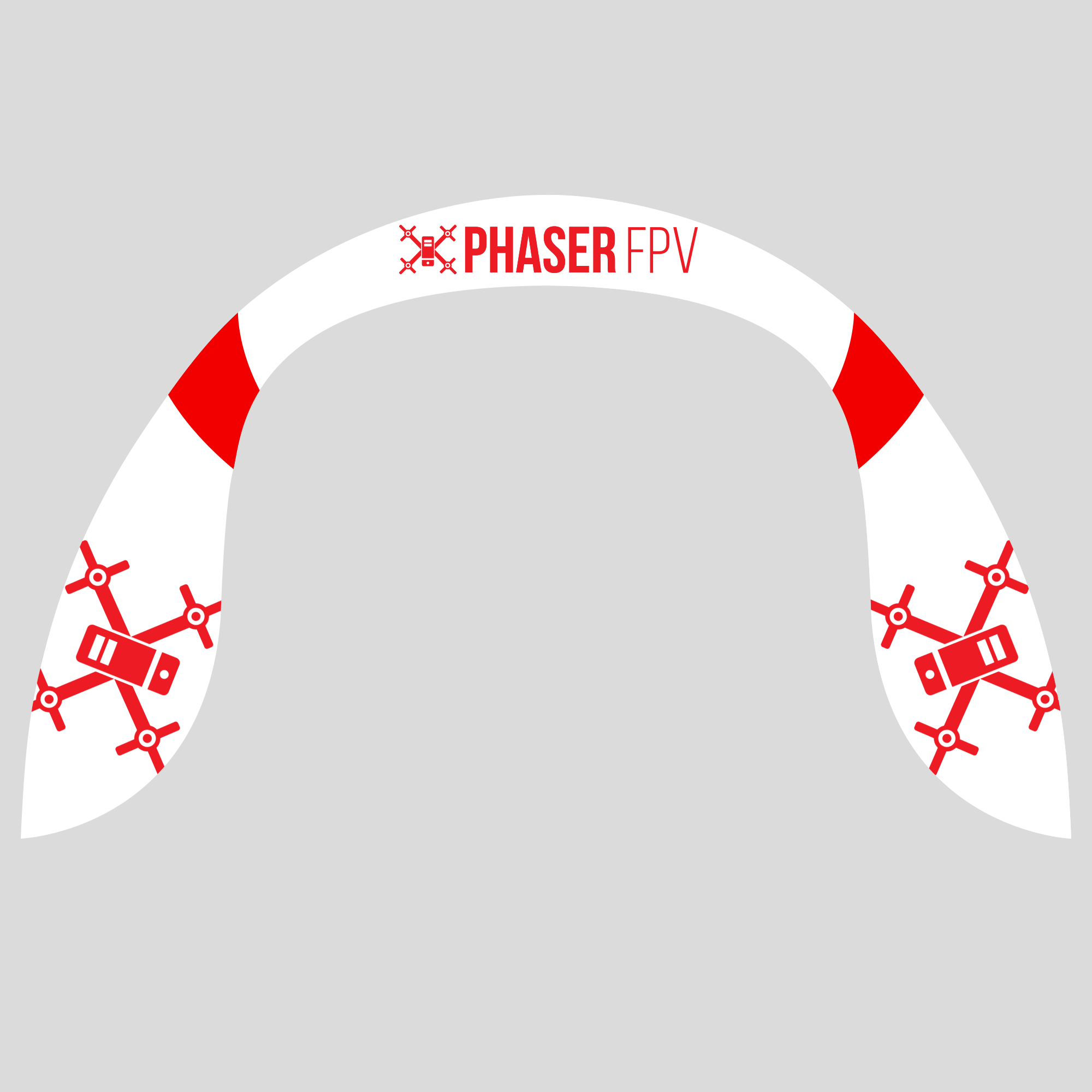 Big Arch Pro Gate Phaser FPV Branded - Designed By LESA