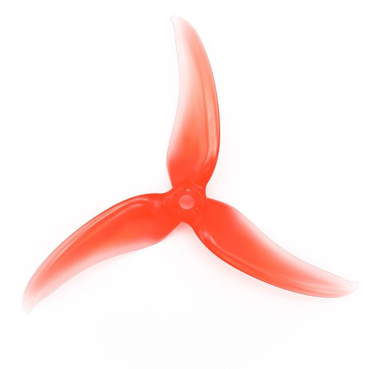 Avan Scimitar 5x3.0x3 THREE Blade Propellers 1 Pack (4 Pieces) Red