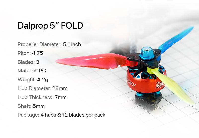 Dal Prop Fold F5 5147 Folding Propellers (2CW+2CCW)