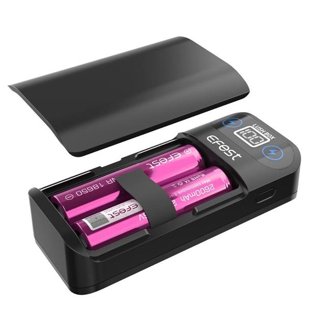 Efest Lush Box 18650 Charger with Power Bank Function