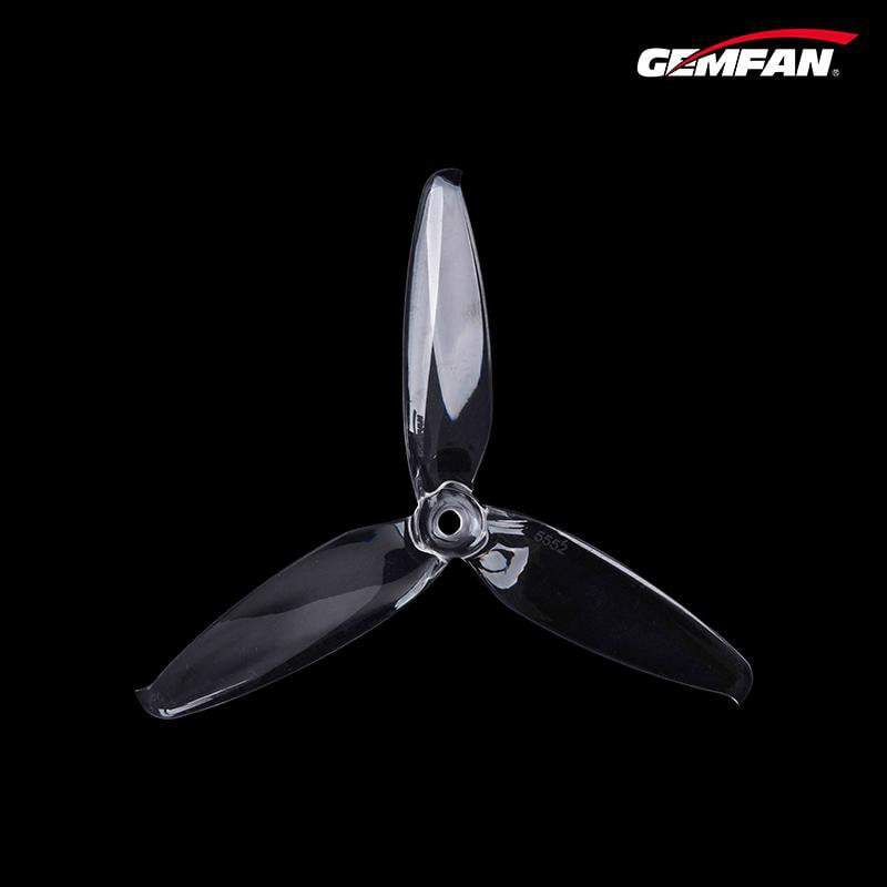 Gemfan Flash Durable Tri Blade 5552 Propellers CW/CCW 1 Pack (4 Pieces) - Phaser FPV