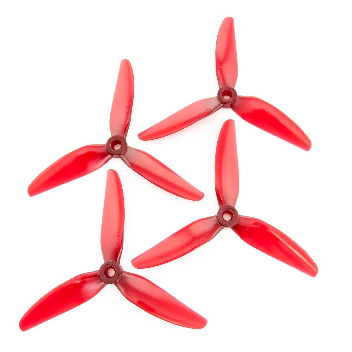 HQ Durable Prop 5.1x4.6x3V1S Tri Blade POPO Propellers CW/CCW 1 Pack (4 Pieces) - Phaser FPV