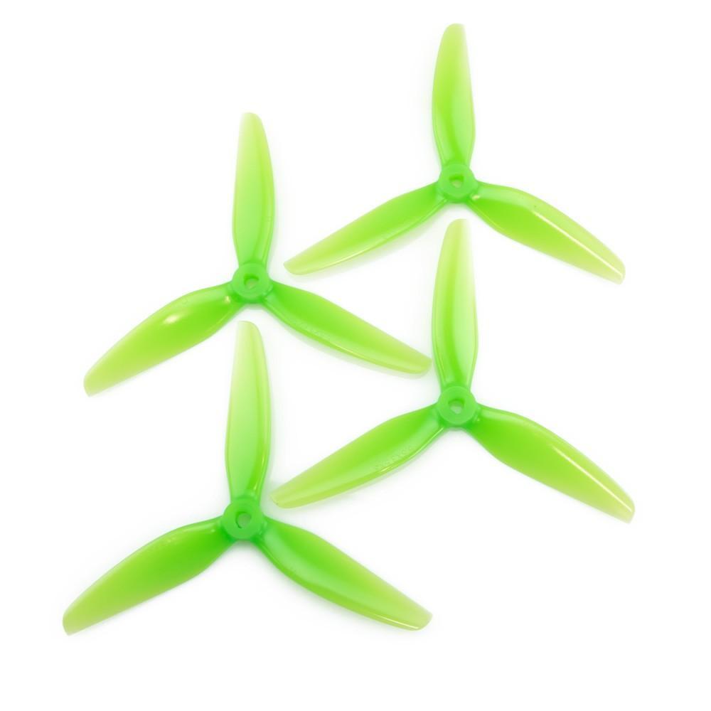 HQ Prop 5.1x4.1x3 Propellers 1 Pack (4 Pieces) Light Green