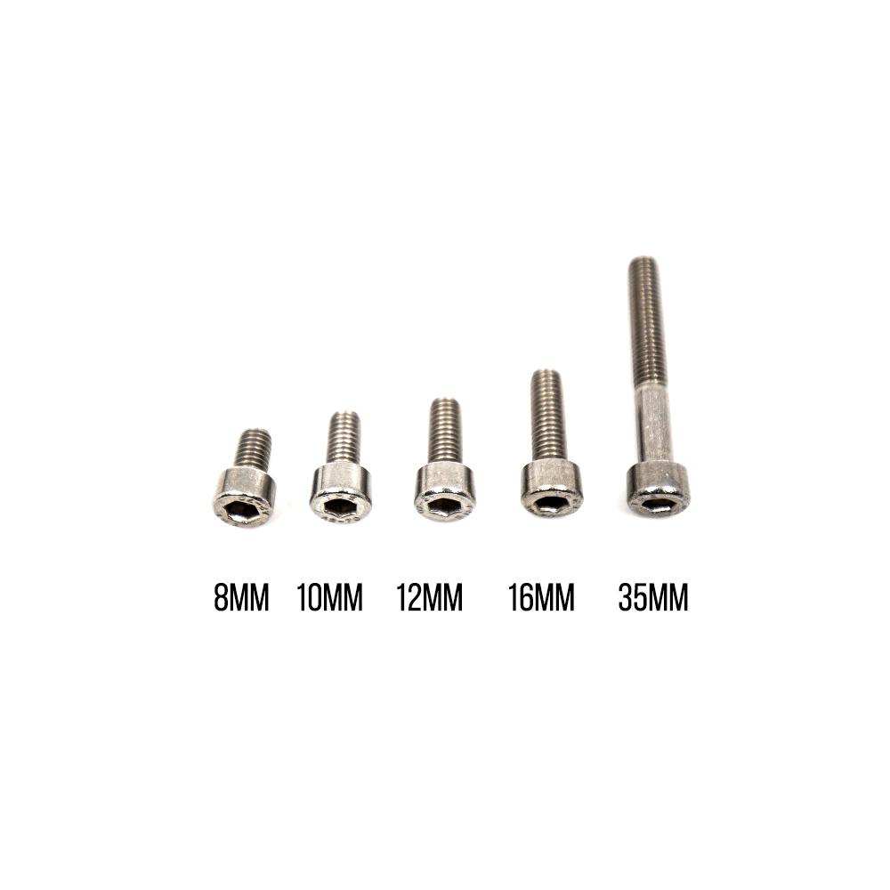 M5 Socket Head Screws 8mm/10mm/12mm/16mm/35mm
