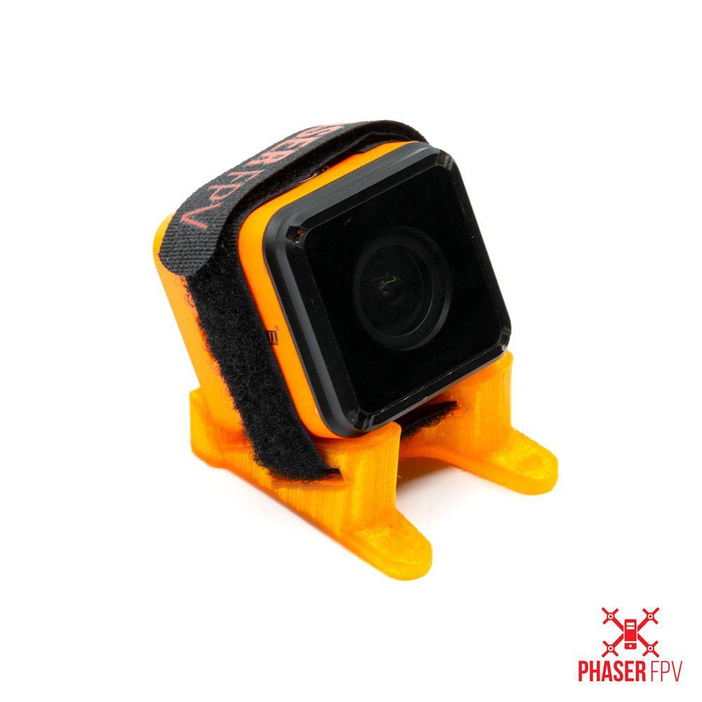 Phaser3D ImpulseRC Reverb 30 Degree Gopro Session Couch Mount Crystal Red