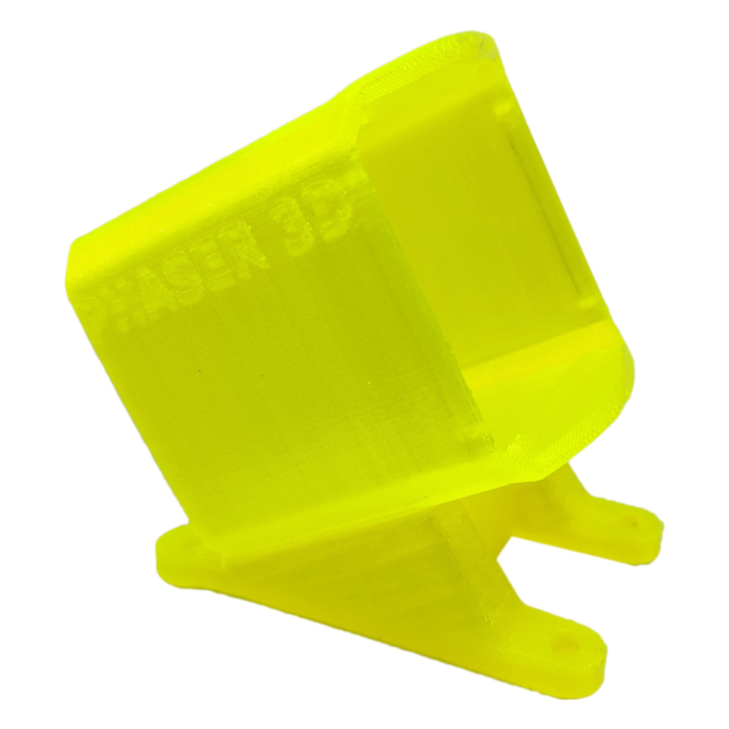 Phaser3D Runcam 3S (V2) Source One 30 Degree Mount Transparent Yellow