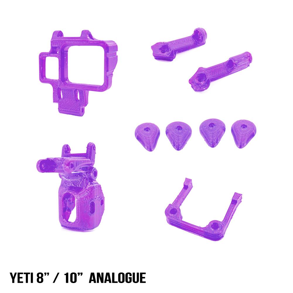 Rebel Yeti Analog 8" / 10" TPU 3D Prints Kit [Part 2 of 2]